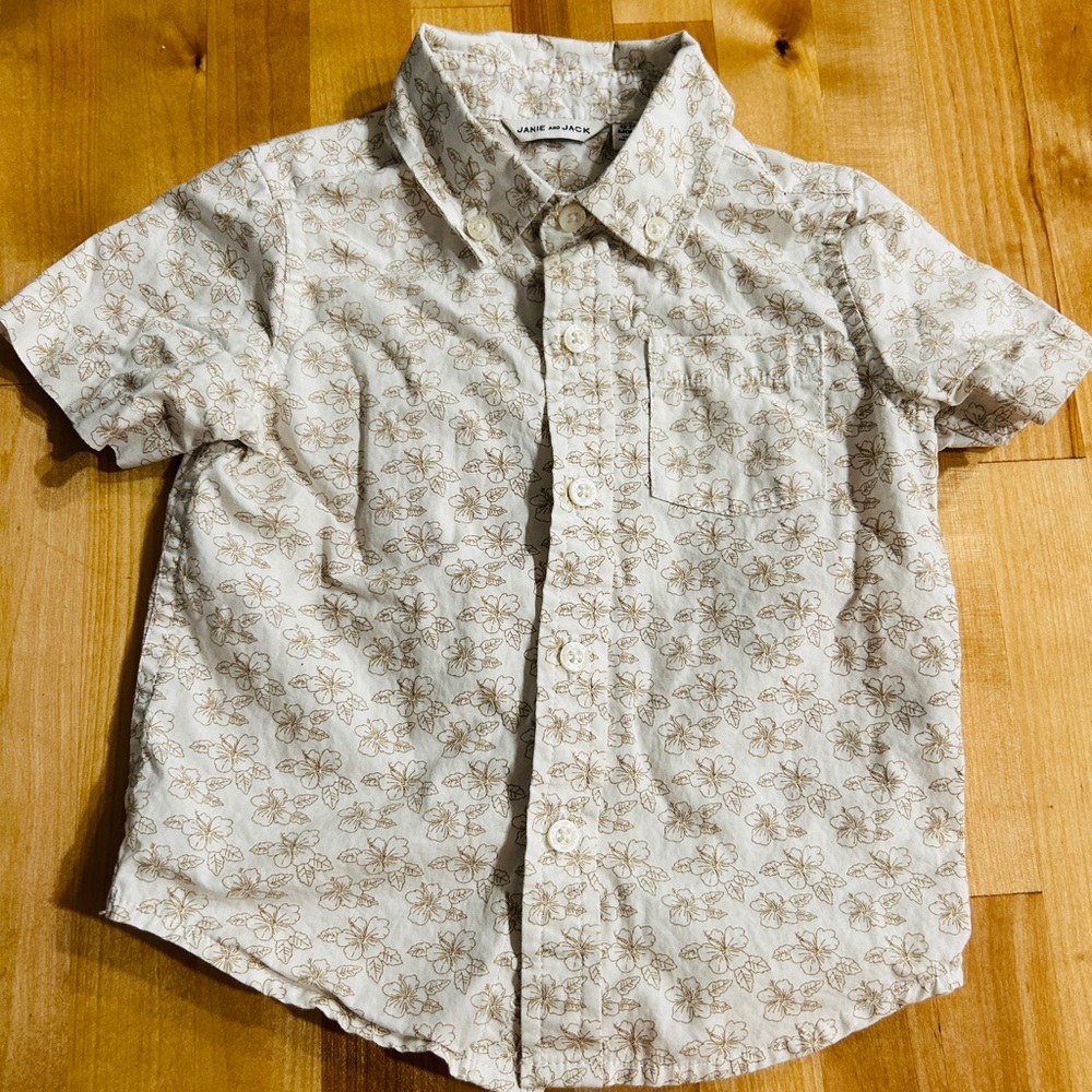 Janie and Jack collared shirt